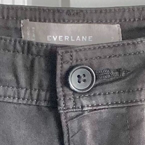 Everlane Women's Culottes Black size 2 NWT - Picture 3 of 4